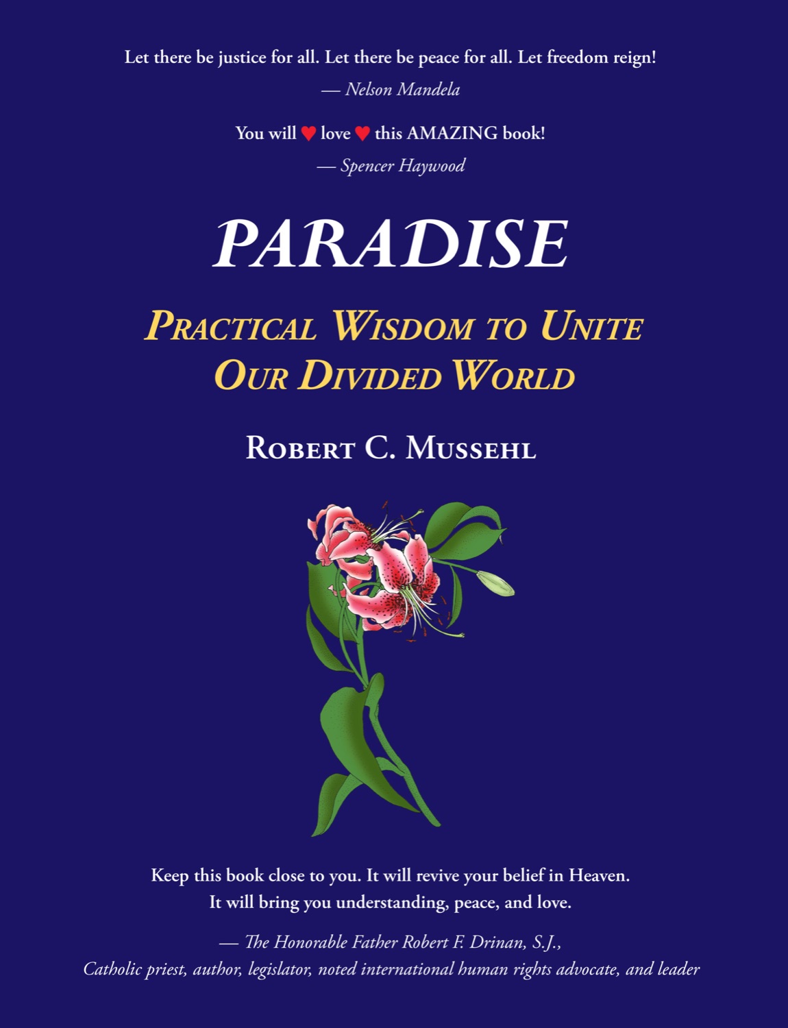 Front cover of Paradise: Practical Wisdom to Unite Our Divided World by Robert C. Mussehl